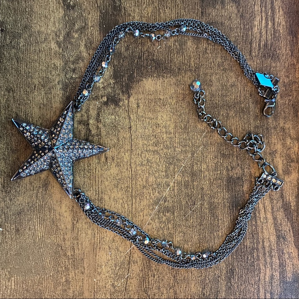 Silver Star Necklace